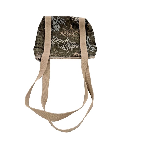 Bonniebag Handcrafted Beachy Canvas/Tapestry; Shoulder Bag/Purse 12" x 11"; NWOT - Picture 3 of 10